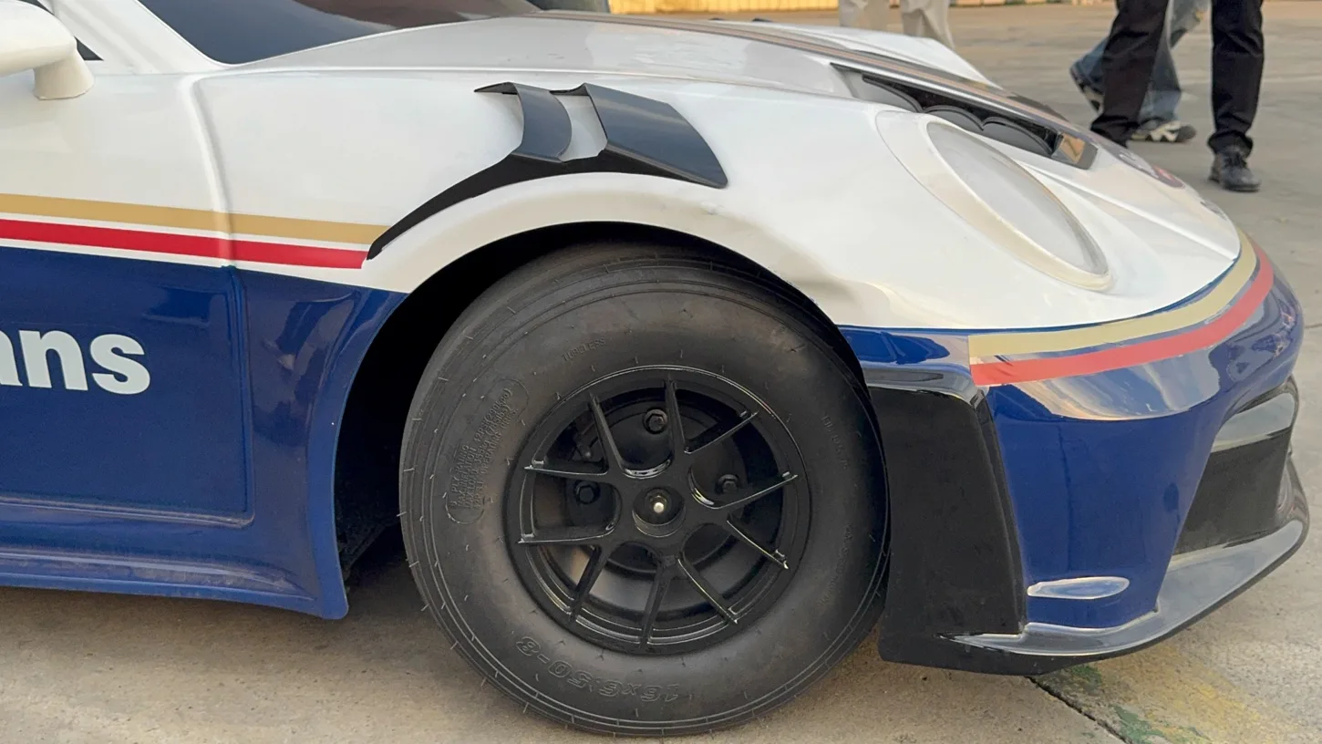 Custom black wheel